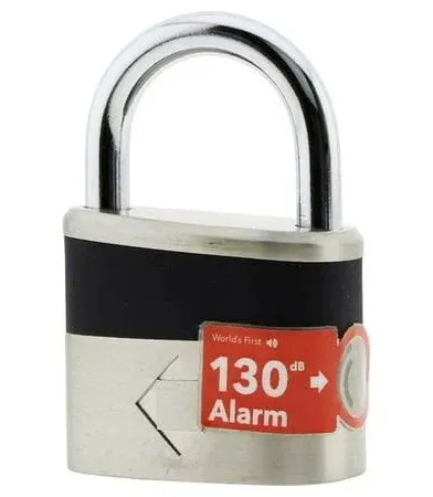 Antitheft Loud 130db Alarm Lock Weather Proof Heavy Duty Multi Purpose 10mm