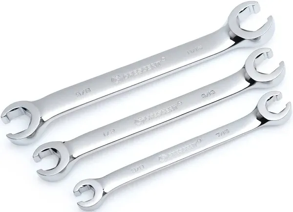 Crescent Flare Nut Wrench Set 3 pk