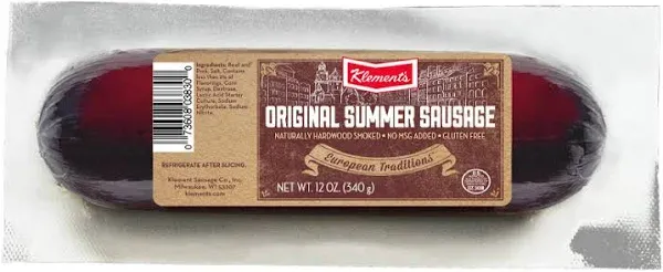 Klement's Beef Summer Sausage