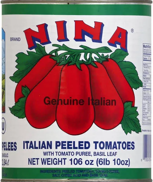 Nina Genuine Italian Peeled Tomatoes