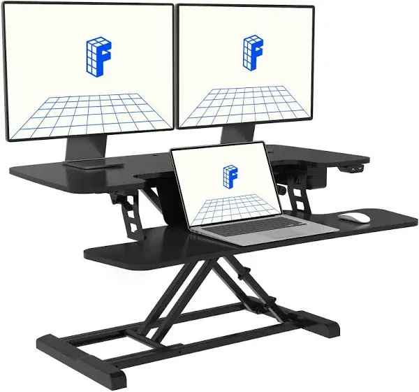 FLEXISPOT Motorized Standing Desk Converter