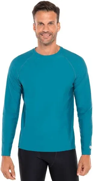 Men's Hightide Long Sleeve Swim Shirt | Tahitian Teal