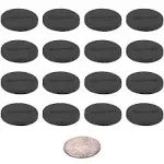 Hudson Hi-Fi 1" Platinum Silicone Speaker Isolation Dot, Non-Skid Isolation Feet - No Adhesive Anti Vibration Record Player Pads - 20 Duro - 16 Pack