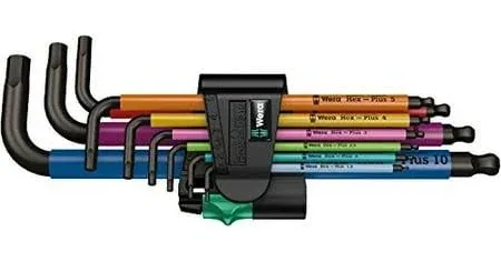 Wera 950/9 Hex-Plus SB L-Key Hex Wrench Set