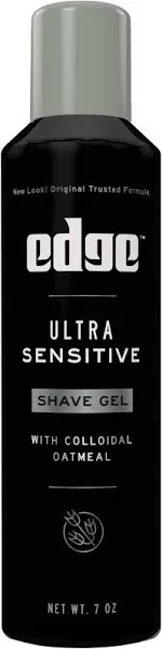 Edge Ultra Sensitive Shave Gel With Colloidal Oatmeal (7 oz)