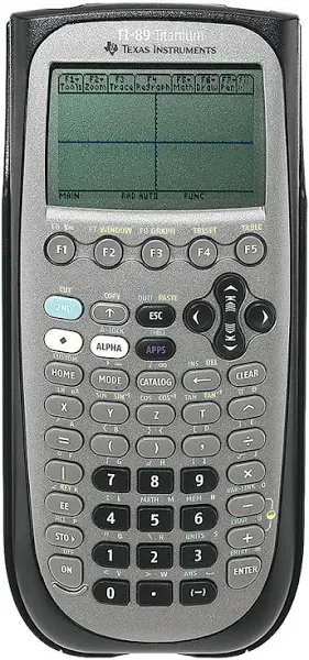 Texas Instruments TI-89 Titanium Programmable Graphing Calculator TI89TITANIUM