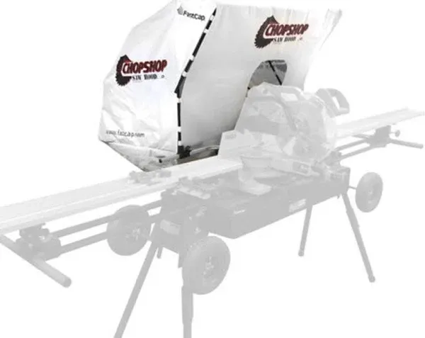 FastCap SAWHOODWHITE Chopshop Miter Saw Dust Hood