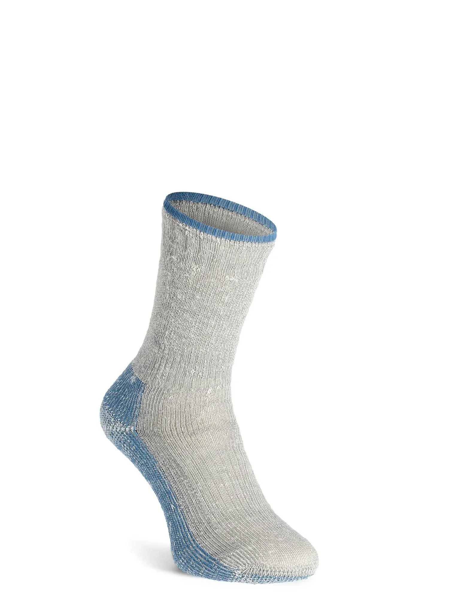 Smartwool Womens Mountaineer Classic Edition Maximum Cushion Crew Socks (Light Grey)