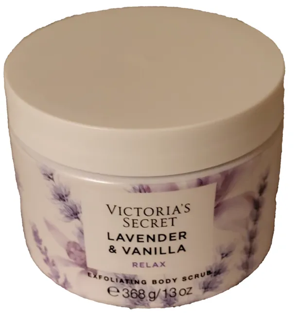 Victoria&#039;s Secret Lavender &amp;Vanilla Relax Exfoliating Body Scrub 13 oz..