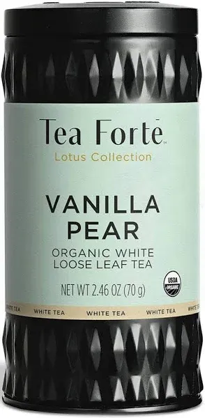 Tea Forte Vanilla Pear Organic White Tea