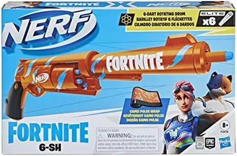 Fortnite Nerf 6-SH Dart Blaster