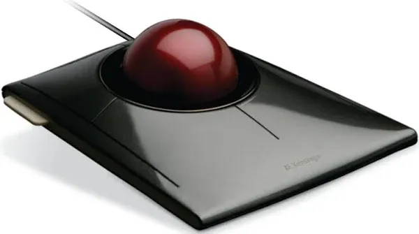 Kensington USB Slim Blade Trackball, K72327JP, Black