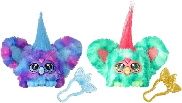 Mini Furby Friends 2 Pack Furblets Musical Toys for Kids Mello Nee Luv Lee