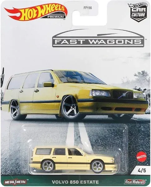 Hot Wheels Car Culture: Fast Wagons – Volvo 850 Estate