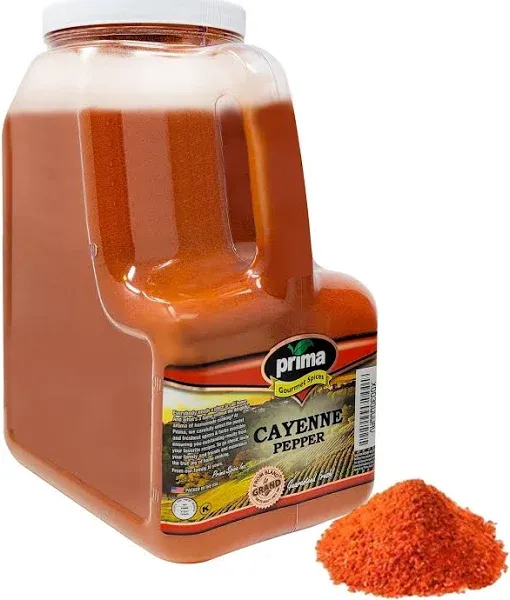 Prima Spice Hot Cayenne Pepper - 60000 Heat Unit (5 pound)