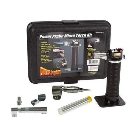 Power Probe PPMTKIT01 Micro Torch Kit , Black