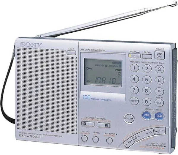 Multi-Band World Receiver Radio