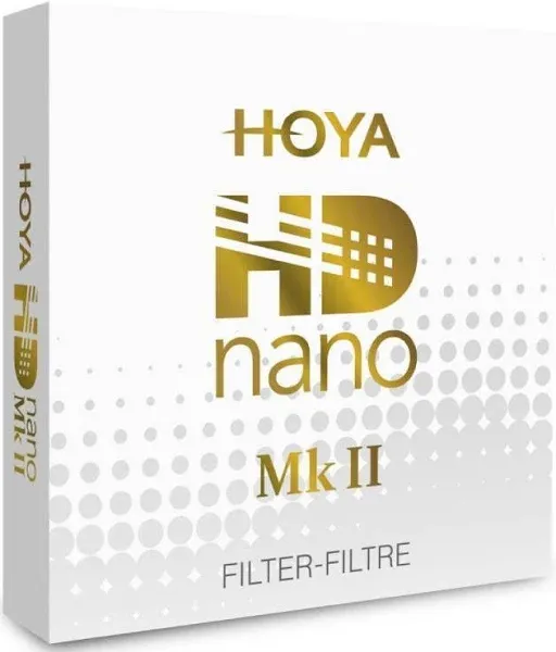 Hoya YYU4158 UV Filter HD Nano MkII ø58 mm,Black