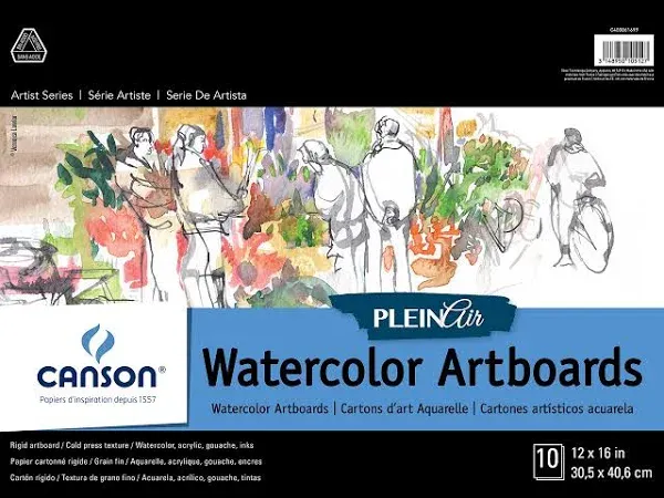 Canson Plein Air Watercolor Artboard