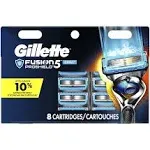 Gillette Fusion5 Proshield Chill Men's Razor Blades, 8 Blade Refills