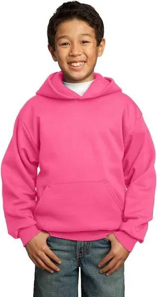 Port & Company Youth Core Fleece Pullover Hooded Sweatshirt