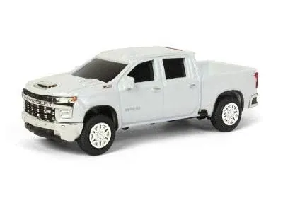 Truck 1/64 2020 Chevy Silverado LT, White, Collect N Play by ERTL 47467-2