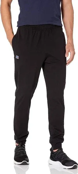 Russell Athletic Men's Premium Cotton Joggers with Pockets