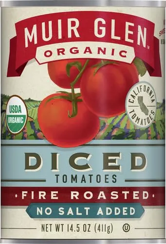 Muir Glen Organic Fire Roasted Diced Tomatoes