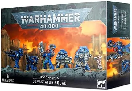 Devastator Squad - Games Workshop Warhammer 40k Space Marines - UNOPENED BOX