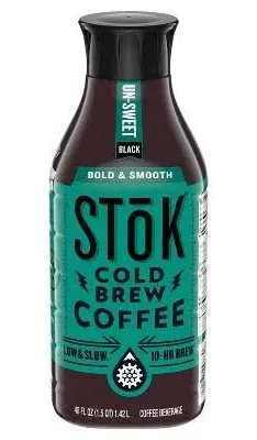 SToK Unsweet Black Espresso Blend Cold Brew Coffee