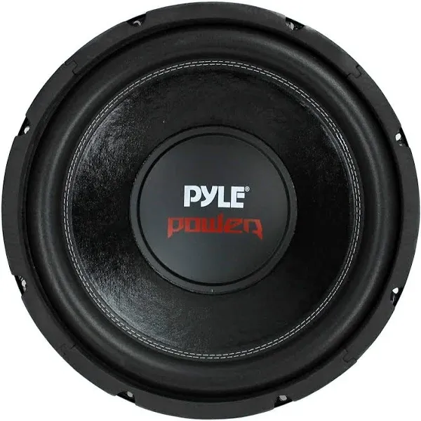 Pyle 12in 1600W Dual 4Ohm Enclosed Powered Subwoofer RMS 800W PLPW12D