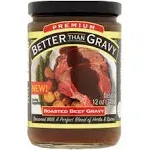 Better Than Gravy Premium Roasted Gravy, Beef (12 oz)