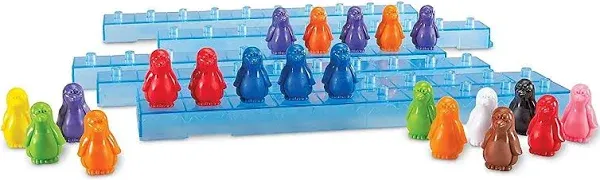 Learning Resources Penguins On Ice Math Activity Set