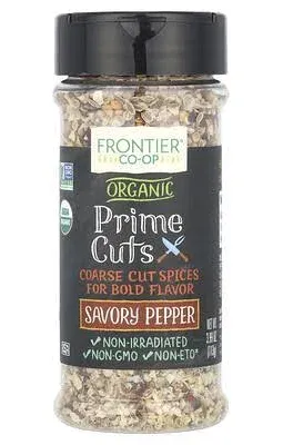 Frontier Coop Organic Prime Cuts Savory Pepper