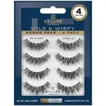 Eylure False Lashes, Wild & Wispy Unruly, 3 Pair