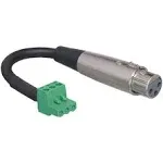 Hosa Technology XLR3F to PHX3F Adapter PHX-206F