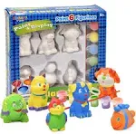 Create &#039;n&#039; Grow - Paint Your Own Plaster Pets - 6 Animals - Brand New!!