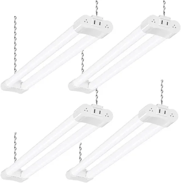 Hykolity 4 Pack Linkable LED Shop Light