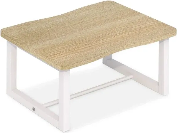 Wooden Step Stool for Adults &amp; Kids, 500 Lbs 1-Step Stool Maple-1