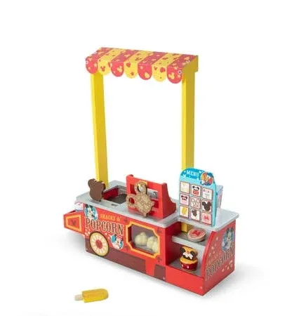 Disney Open Box - Melissa & Doug Snacks & Popcorn Wooden Pretend Play