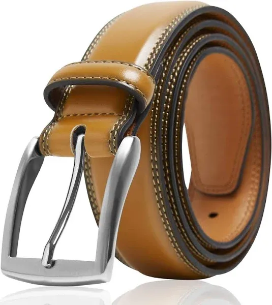 Access Denied Genuine Leather Dress Belts For Men Men Belt For Suits