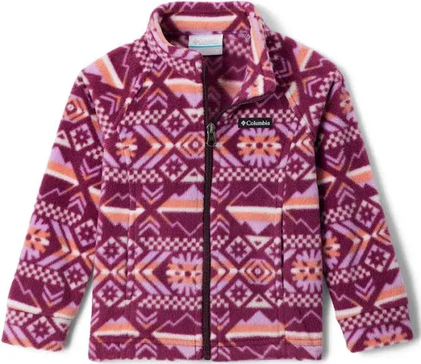 Columbia Girls' Benton Springs II Printed Fleece Jacket