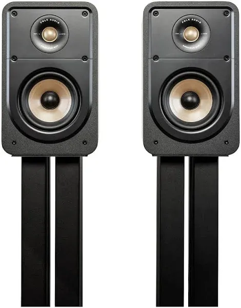 Polk Audio Signature Elite ES15 Bookshelf Speakers (Pair) Black