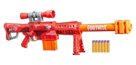 NEW Nerf Fortnite Heavy SR Blaster Sniper Rifle Nerf Guns Boys Toy Foam Dart Gun