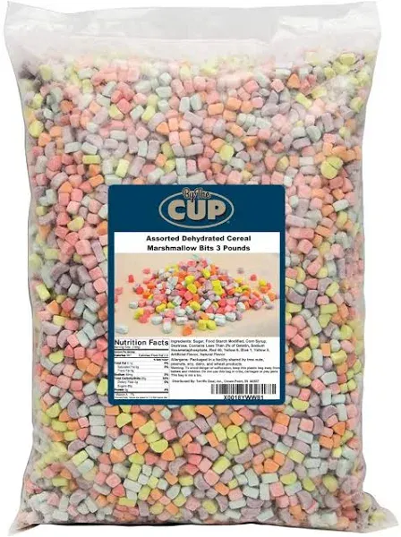 The Cup Assorted Dehydrated Cereal Marshmallow Bits