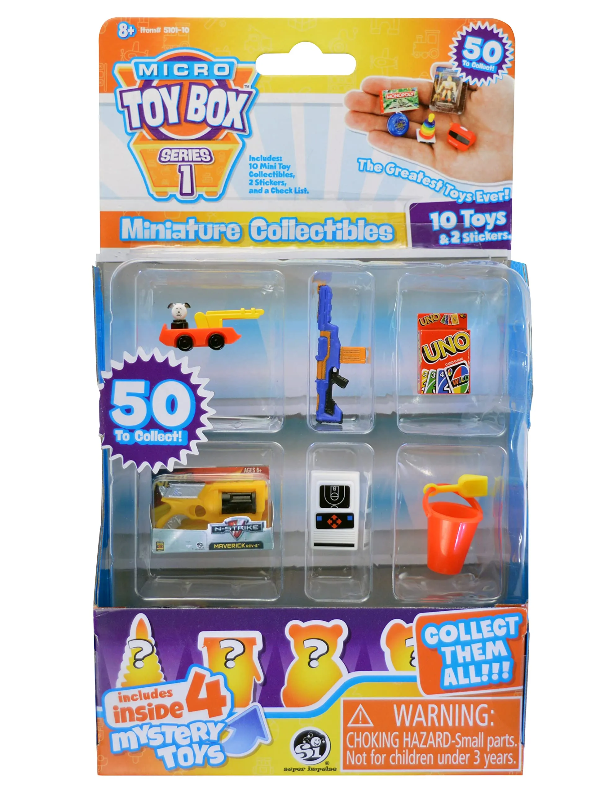 Micro Toy Box 10 Pack - Assorted (One Supplied)