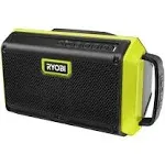 Ryobi ONE+ 18V Speaker with Bluetooth Wireless Technology with 2.0 Ah Battery and Charger PAD01SB