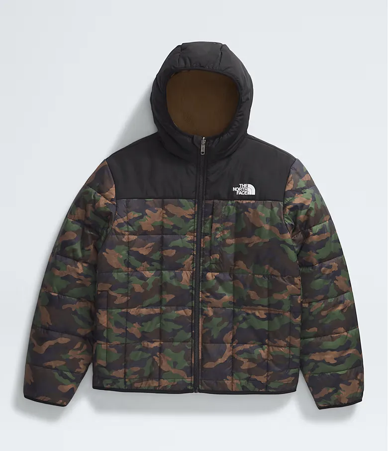 The North Face Boys' Reversible Shasta Full-Zip Hooded Jacket