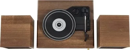 🎙️Crosley CR7019A-WA Alto 3-Speed Turntable W/Bluetooth, FM Radio🎙️