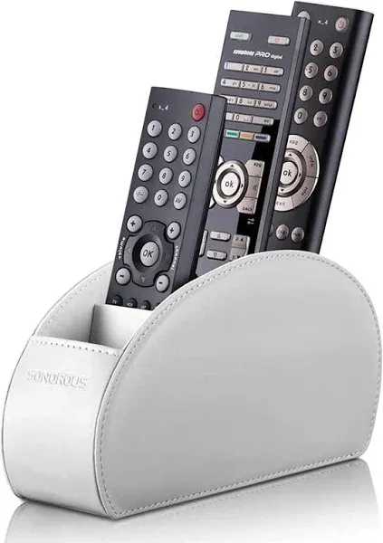 Sonorous Luxury Leather Remote Control Holder